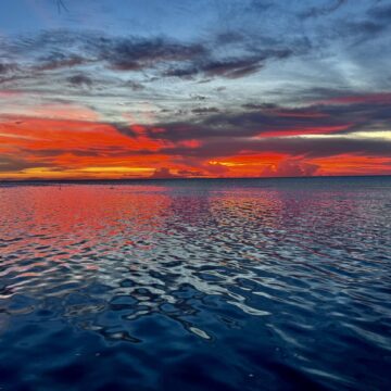 Caye Caulker sunset