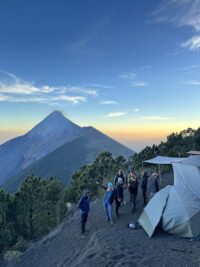 Volcan de Fuego y Acatenango, campamento