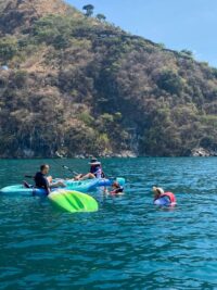 Kayaking in the Lake Atitlan